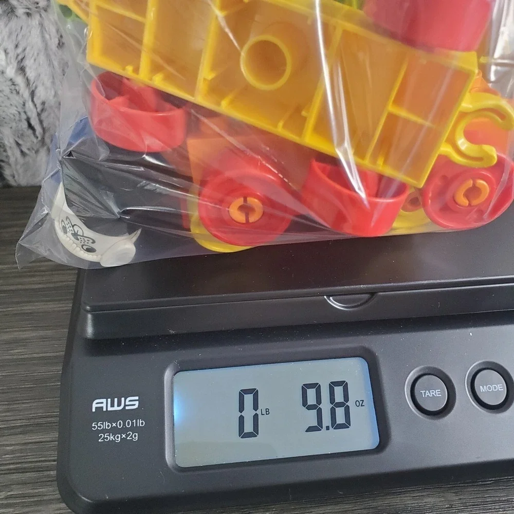 Lego Duplo Train Car Bases (5),‎ Boat Transportation Lot - Square People, Dog